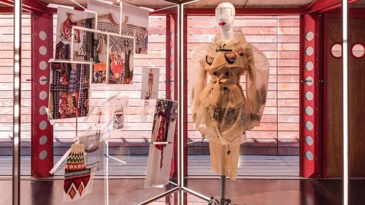Maison Margiela dazzles with an avant-garde exhibition at Maxfield ...